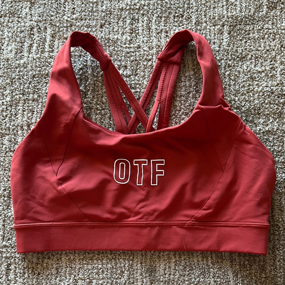 lululemon athletica Red Sports Bra